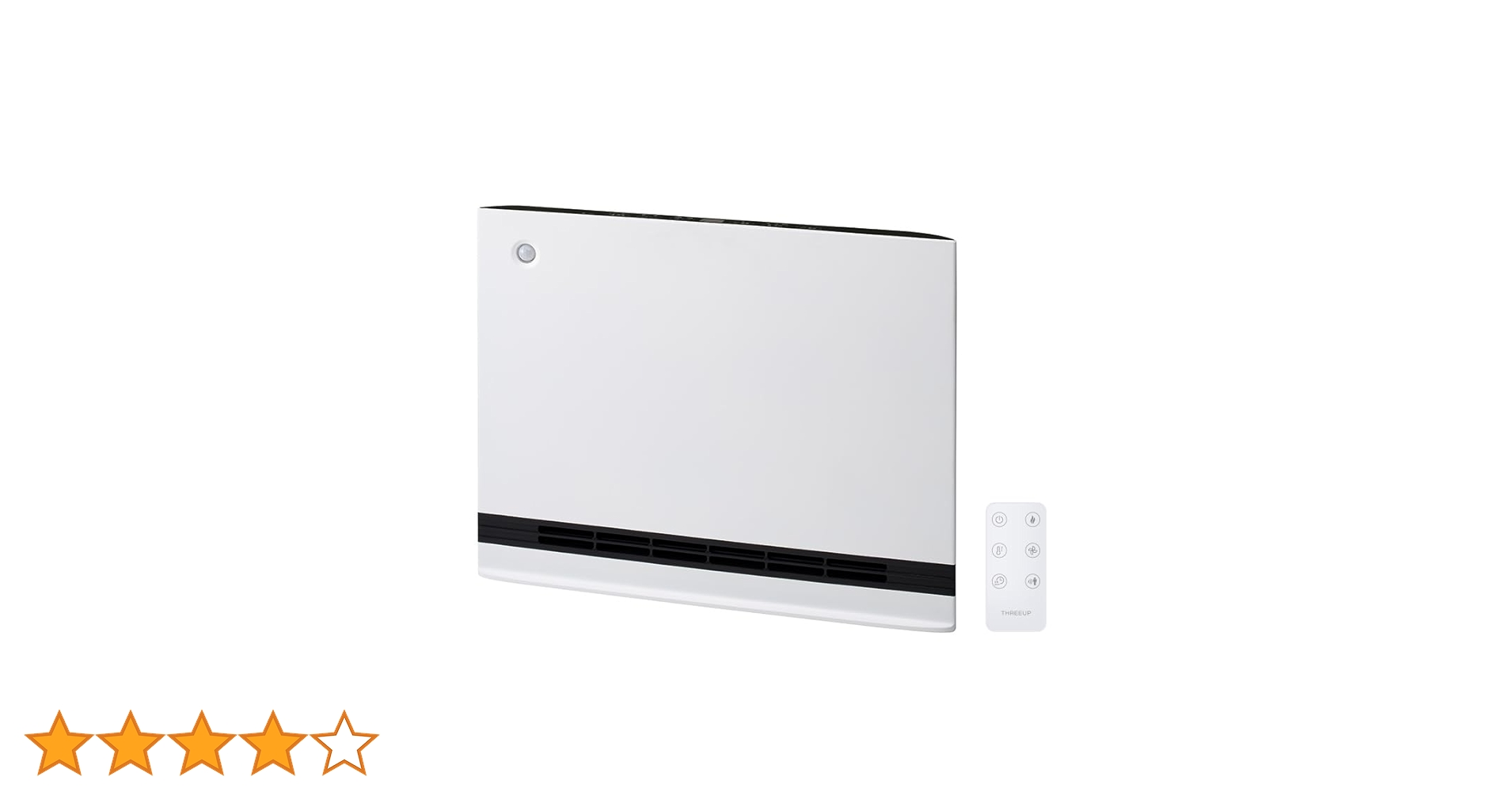 Amazon | スリーアップ 超薄型 パネルセラミックヒーター 節電